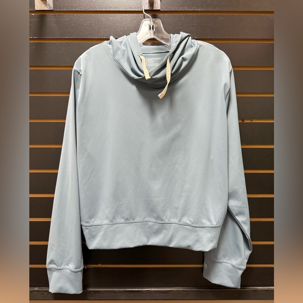 Albion Fit Light Blue Performance Hoodie Size L